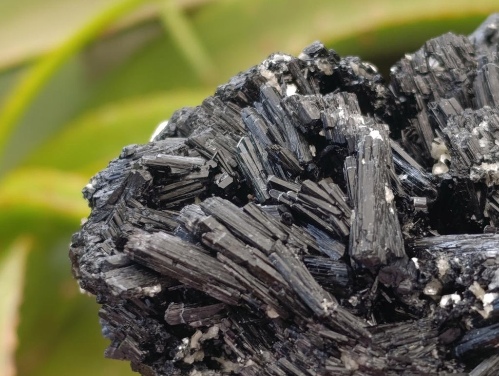Natural Schorl Black Tourmaline with Vermiculite x 3 From Erongo, Namibia