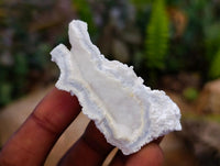 Natural Etched Blue Chalcedony Geodes x 59 From Nsanje, Malawi