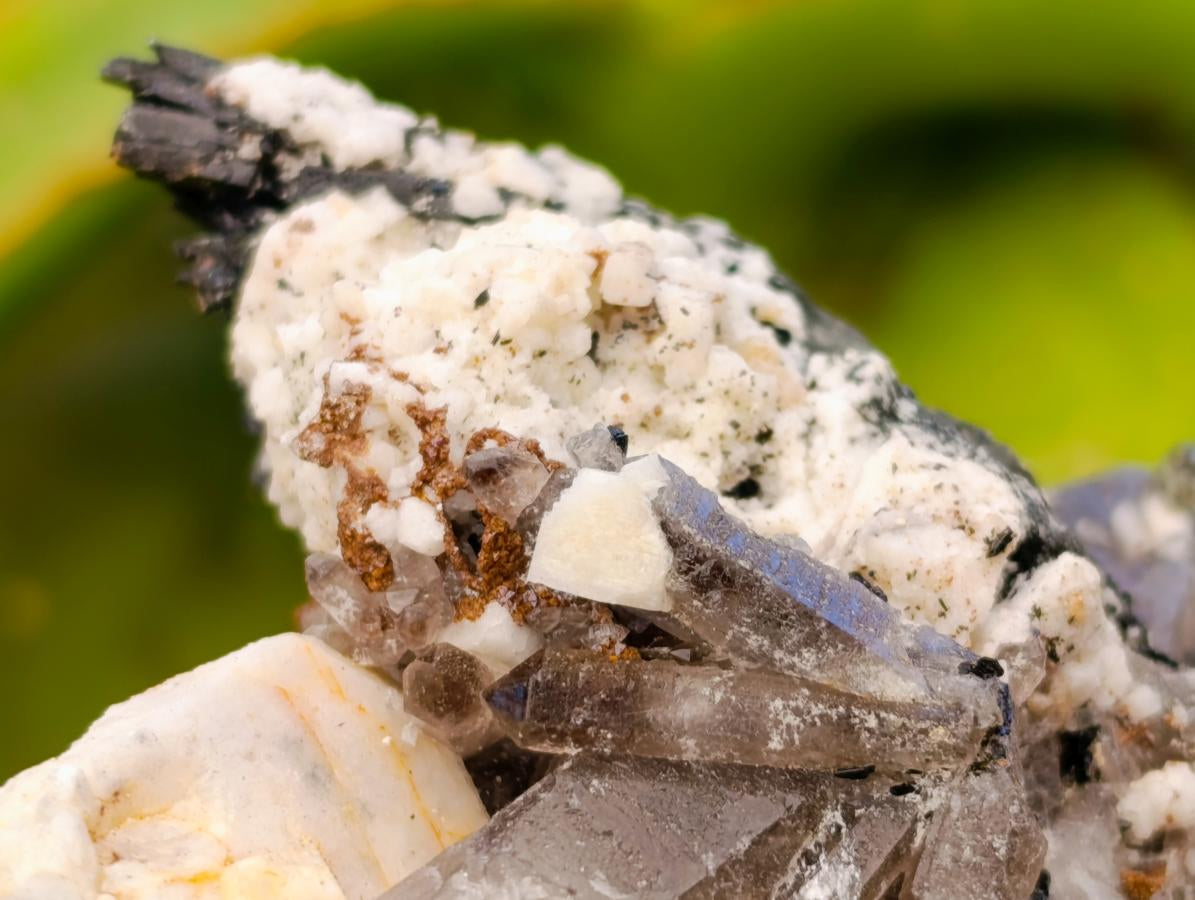 Natural Smokey Quartz Crystals x 6 From Zomba, Malawi