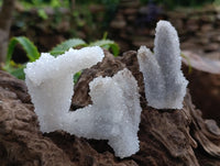 Natural Lesotho Drusy Quartz Snow Fingers Specimens x 12 From Alberts Mountain, Lesotho