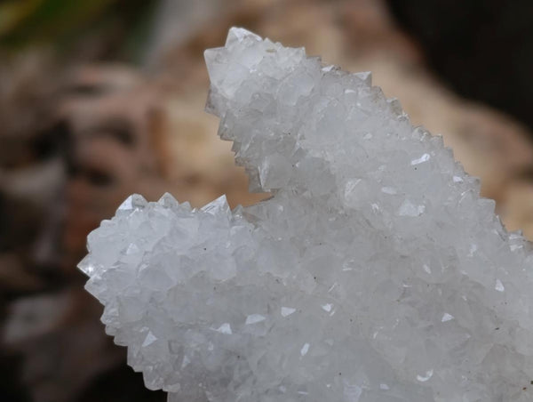 Natural Lesotho Drusy Quartz Snow Fingers Specimens x 12 From Alberts Mountain, Lesotho