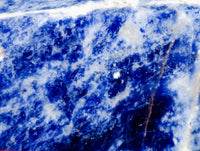 Polished Sodalite Points x 6 From Kunene River, Namibia