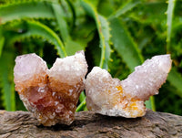 Natural Ametrine Spirit Clusters x 20 From Boekenhouthoek, South Africa