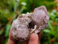 Natural Ametrine Spirit Clusters x 20 From Boekenhouthoek, South Africa