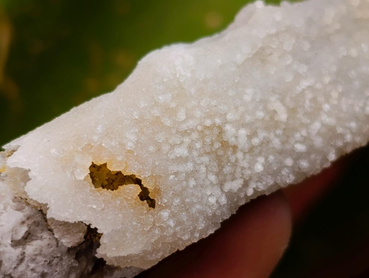 Natural Drusy Quartz Coated Calcite Spearhead Specimens x 12 From Alberts Mountain, Lesotho