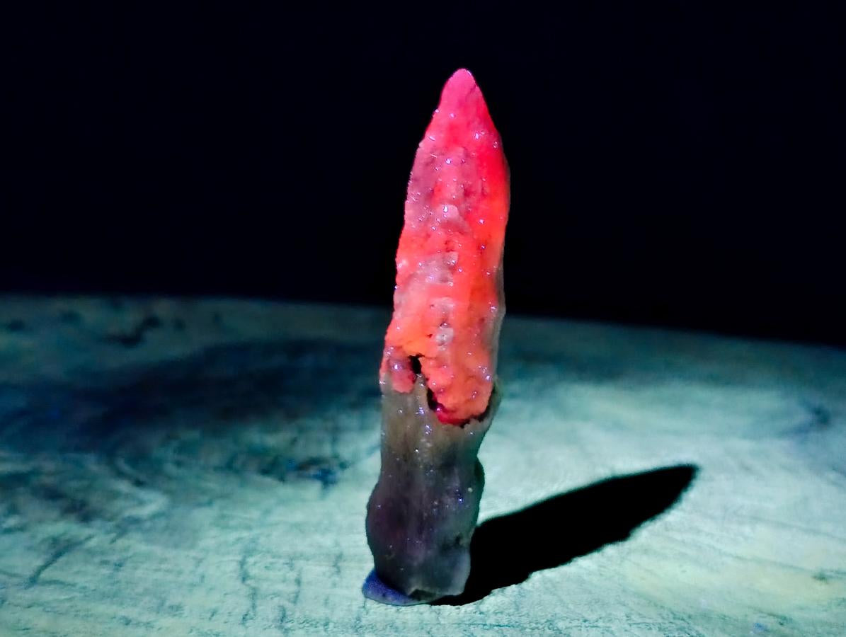 Natural Drusy Quartz Coated Calcite Spearhead Specimens x 12 From Alberts Mountain, Lesotho