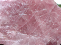 Natural Cobbed Rose Quartz Specimens x 7 From Northern Cape, South Africa