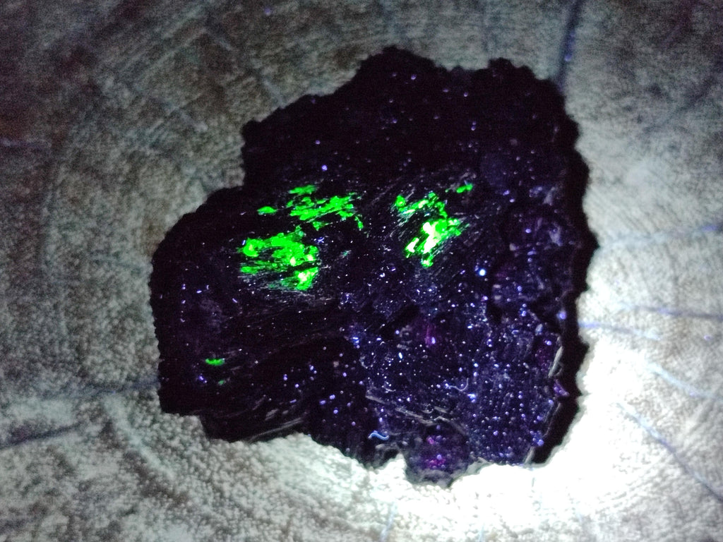 Natural Schorl Black Tourmaline with Hyalite Opal x 12 From Erongo, Namibia