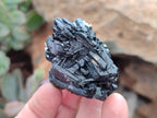 Natural Schorl Black Tourmaline with Hyalite Opal x 12 From Erongo, Namibia