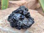Natural Schorl Black Tourmaline with Hyalite Opal x 12 From Erongo, Namibia