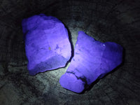 Natural Watermelon Fluorite Cobbed Specimens x 12 From Uis, Namibia