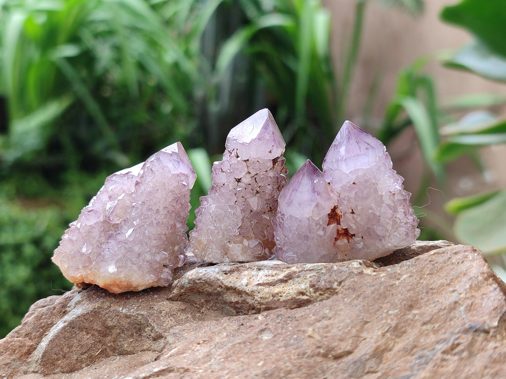 Natural Drusy Sunburst Spirit Clusters x 20 From Boekenhouthoek, South Africa