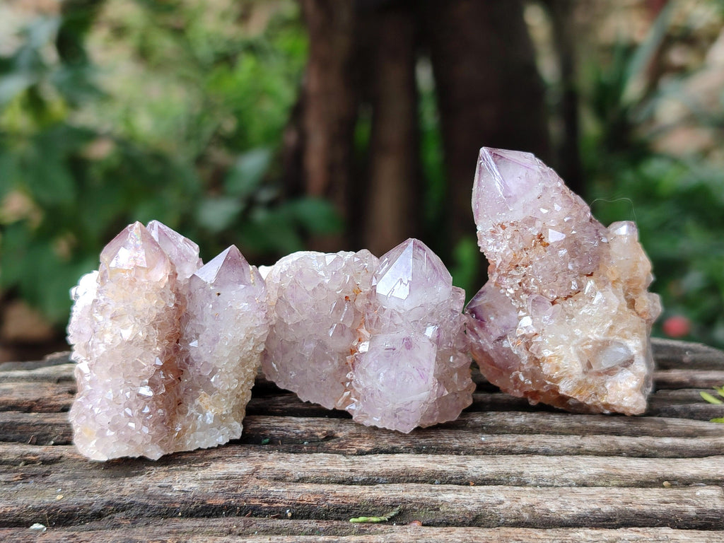 Natural Drusy Sunburst Spirit Clusters x 20 From Boekenhouthoek, South Africa