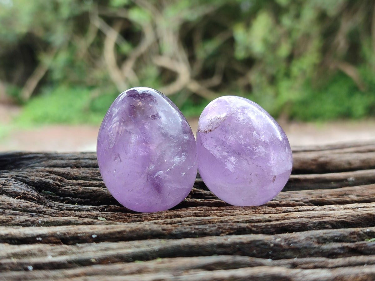 Polished Selected Mixed Mineral and Crystal Eggs x 20 From Zimbabwe