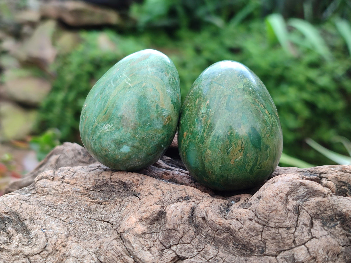 Polished Selected Mixed Mineral and Crystal Eggs x 20 From Zimbabwe