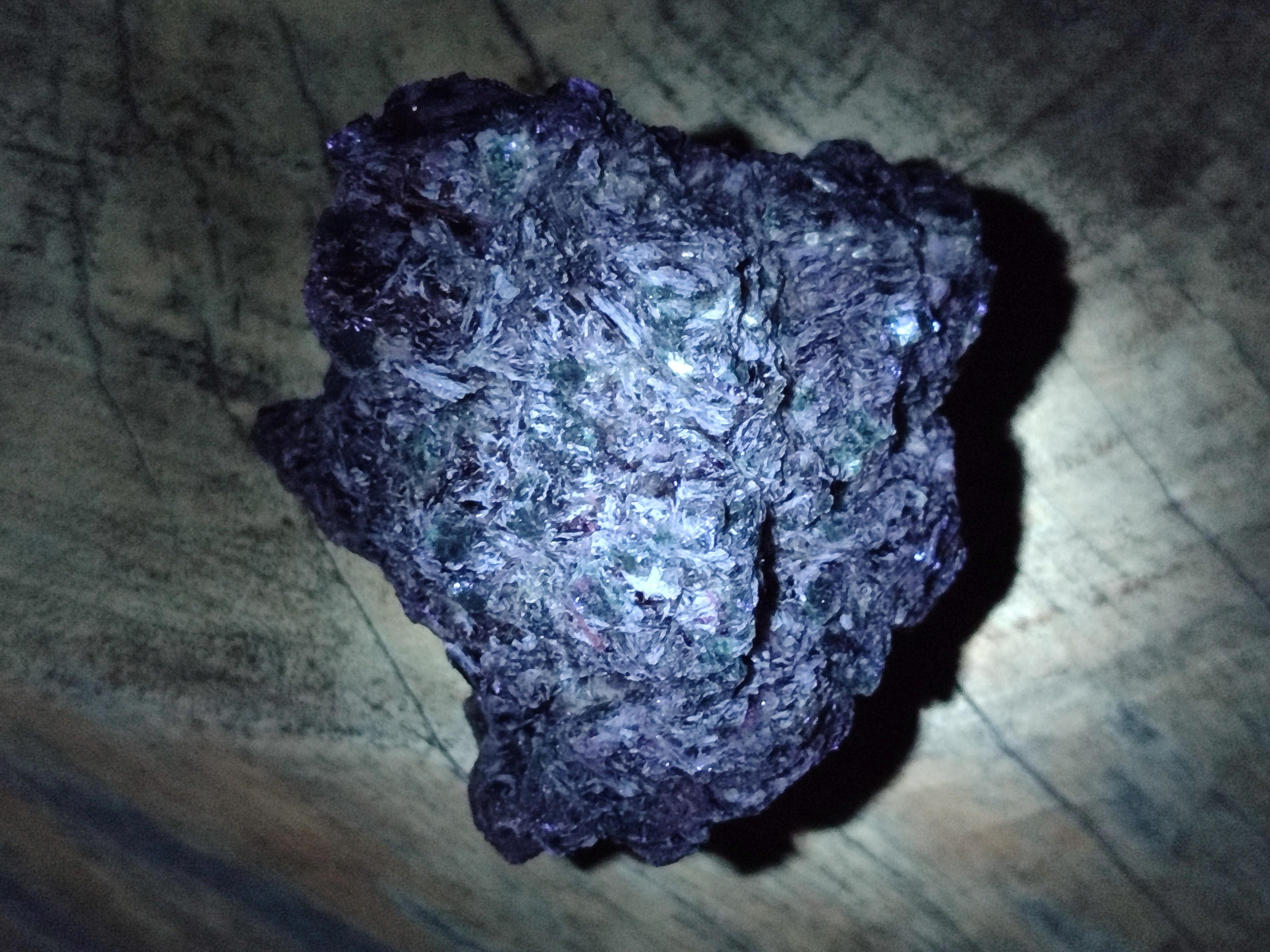 Natural Emerald Mica 'Mutokolite' Cobbed Specimens x 6 From Mutoko, Zimbabwe