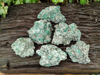 Natural Emerald Mica 'Mutokolite' Cobbed Specimens x 6 From Mutoko, Zimbabwe