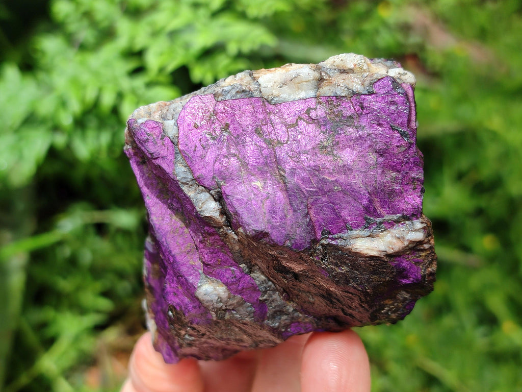 Natural Metallic Purpurite Specimens x 6 From Erongo, Namibia