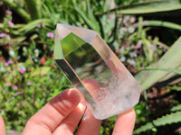 Polished Wispy Smokey Quartz Crystals x 3 From Madagascar