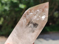 Polished Wispy Smokey Quartz Crystals x 3 From Madagascar