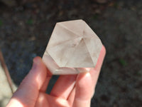 Polished Wispy Smokey Quartz Crystals x 3 From Madagascar