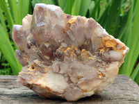 Polished Red Hematoid Quartz Clusters x 3 From Karoi, Zimbabwe