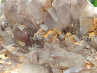 Polished Red Hematoid Quartz Clusters x 3 From Karoi, Zimbabwe