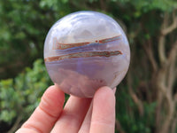 Polished Shashe River Banded Agate Spheres x 6 From Zimbabwe