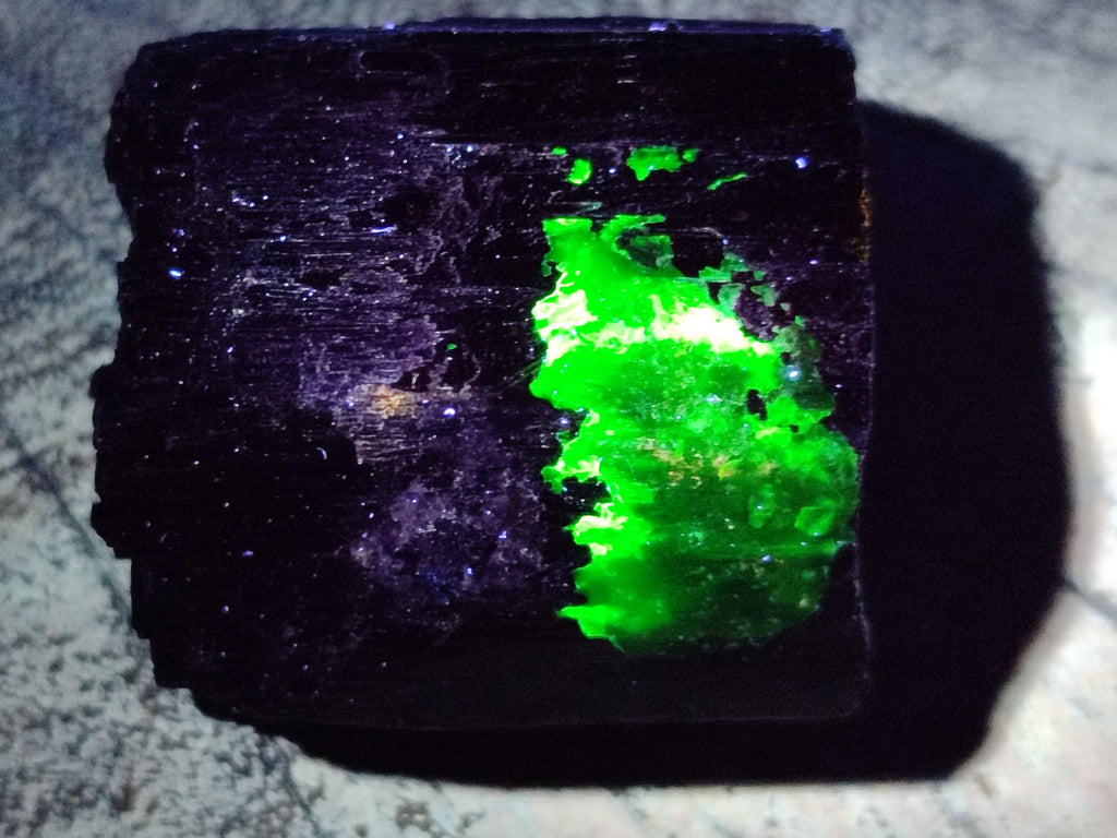 Natural Schorl Black Tourmaline with Associated Minerals x 6 From Erongo, Namibia