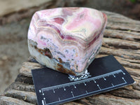 Polished Cobaltion Dolomite Free Form x 4 From Kakanda, Congo
