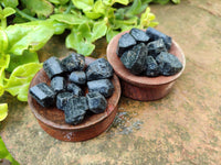 Natural Black Tourmaline Specimens x 3,97 Kg Lot From Zimbabwe