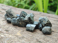 Natural Black Tourmaline Specimens x 3,97 Kg Lot From Zimbabwe