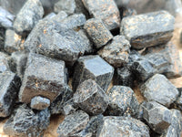 Natural Black Tourmaline Specimens x 3,97 Kg Lot From Zimbabwe