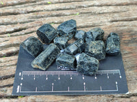 Natural Black Tourmaline Specimens x 3,97 Kg Lot From Zimbabwe