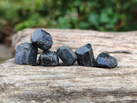 Natural Black Tourmaline Specimens x 3,97 Kg Lot From Zimbabwe