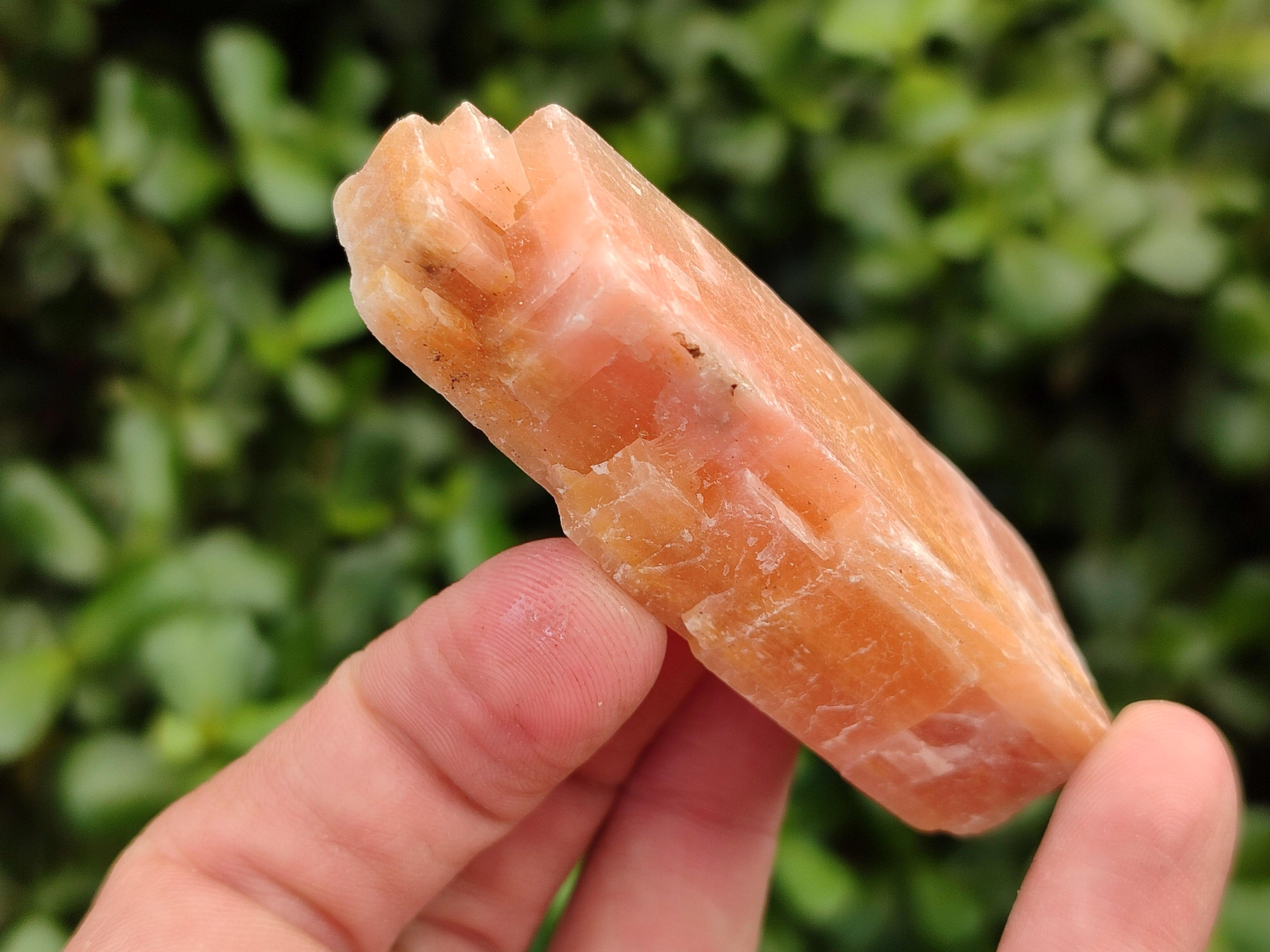 Natural Sunset Orange Calcite Specimens x 24 From Spitzkop, Namibia