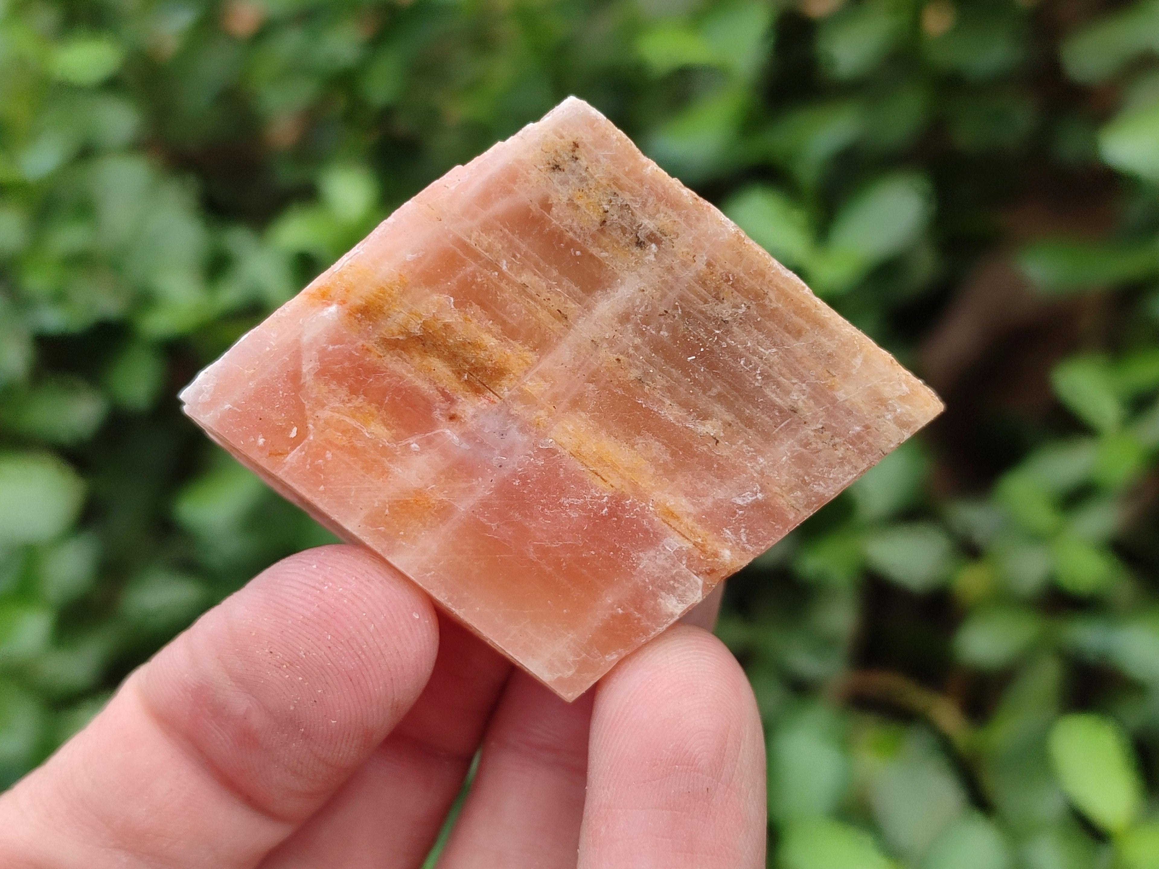 Natural Sunset Orange Calcite Specimens x 24 From Spitzkop, Namibia