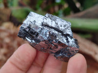 Natural Bright Silver Lead Galena Cobbed Specimens x 23 From Kaokoveld, Namibia