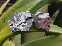 Natural Bright Silver Lead Galena Cobbed Specimens x 23 From Kaokoveld, Namibia