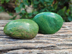 Polished Verdite Palm Stones x 12 From Zimbabwe - Toprock Gemstones and Minerals 