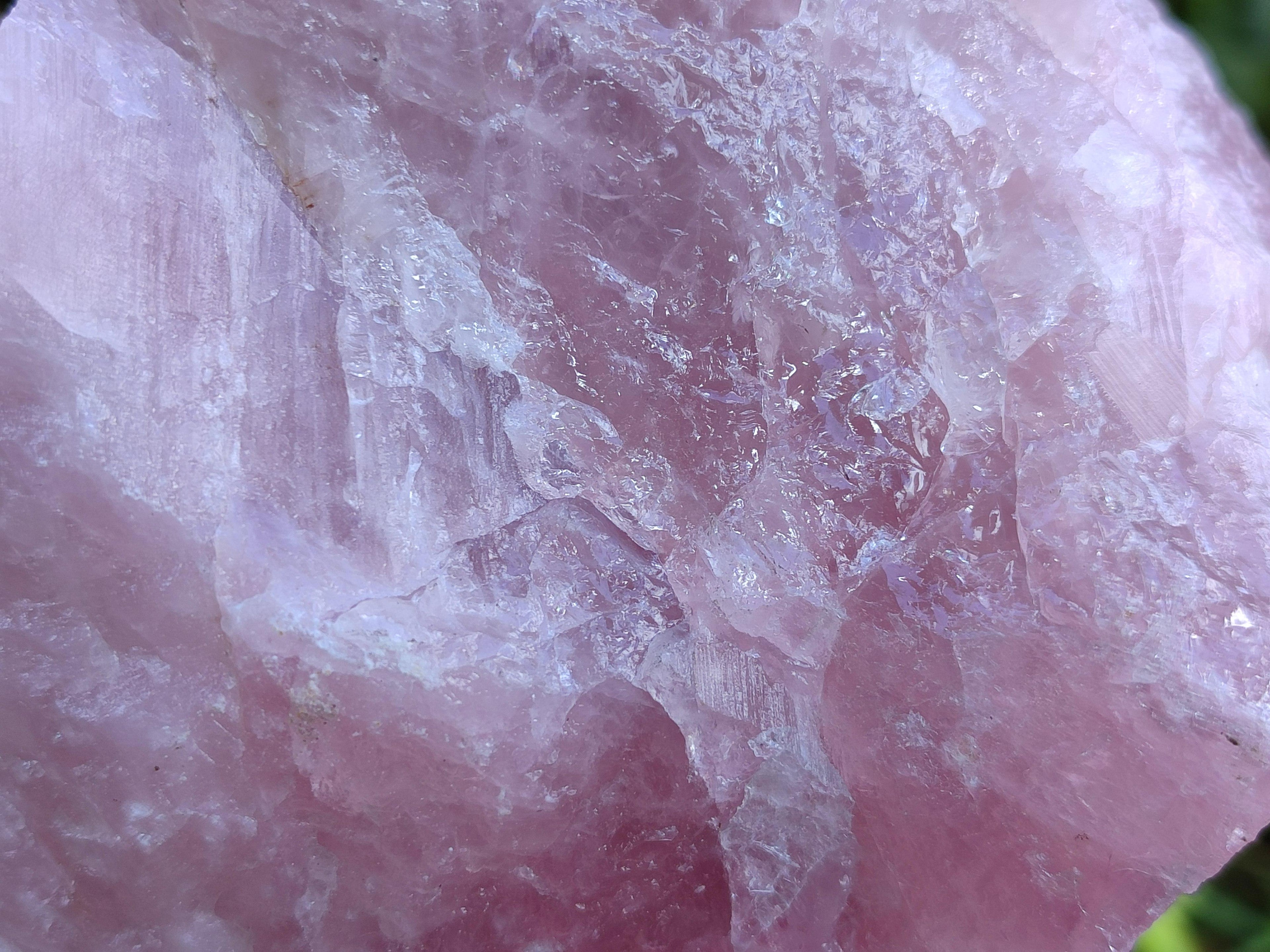 Natural Cobbed Rose Quartz Specimens x 4 From Northern Cape