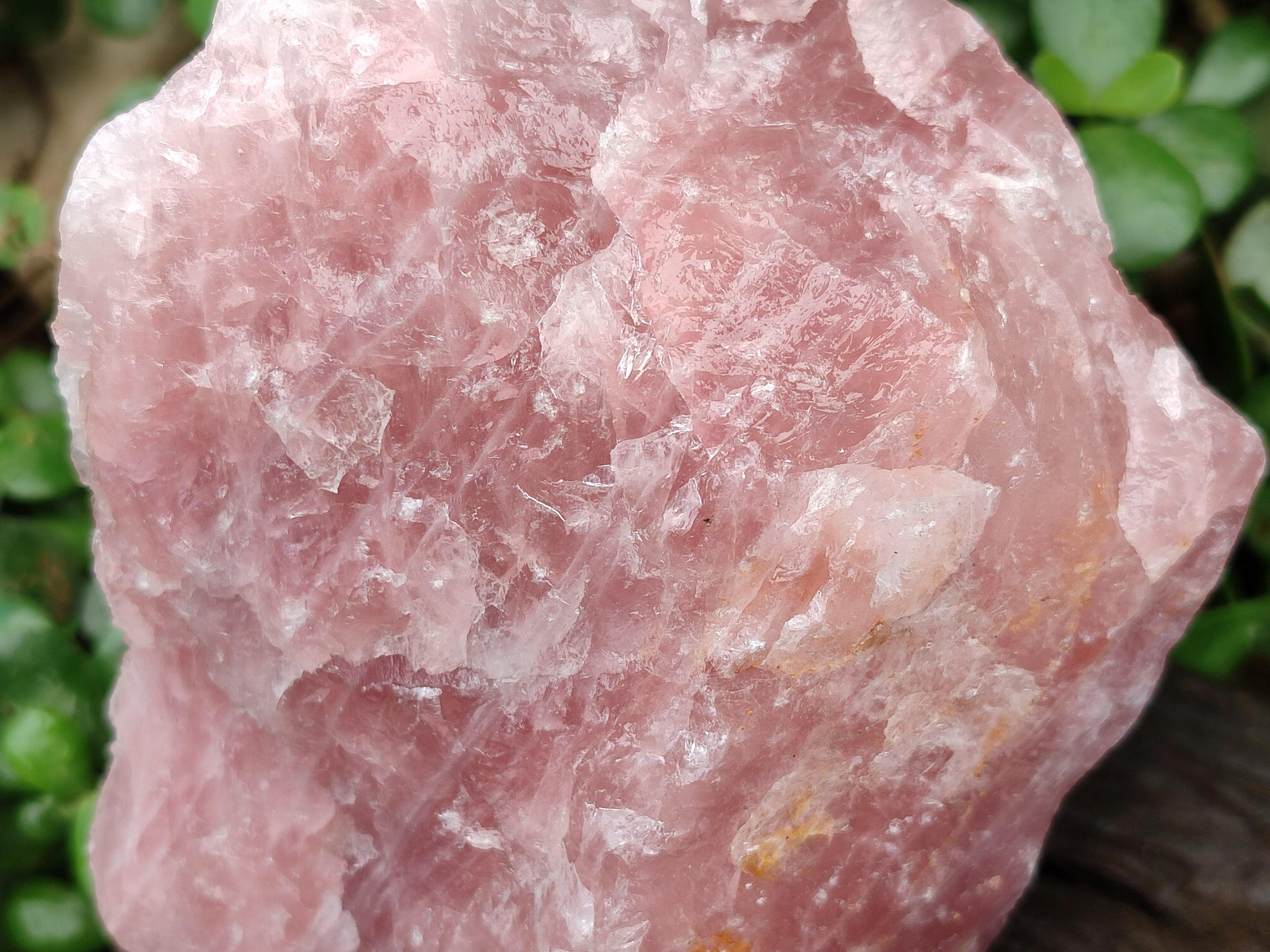 Natural Cobbed Rose Quartz Specimens x 4 From Northern Cape