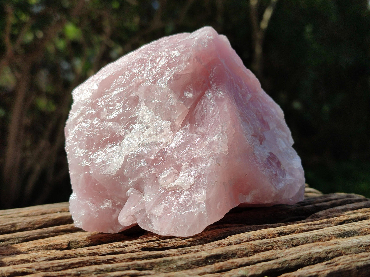Natural Cobbed Rose Quartz Specimens x 4 From Northern Cape