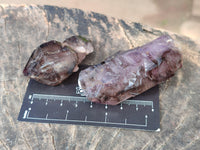 Natural Window Amethyst Crystals x 6 From Chiredzi, Zimbabwe