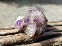 Natural Window Amethyst Crystals x 6 From Chiredzi, Zimbabwe