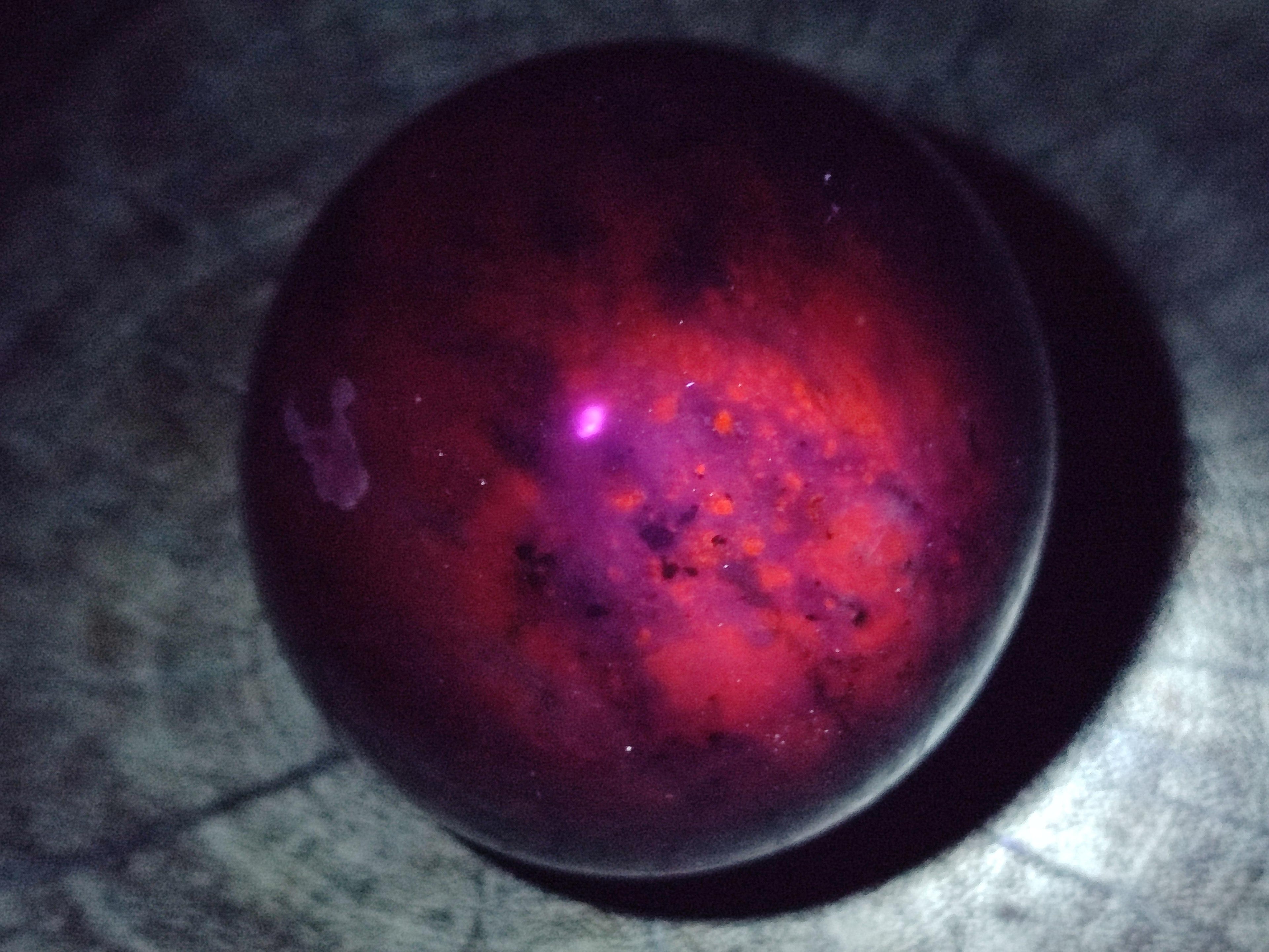 Polished Sodalite Spheres x 2 From Kunene River, Namibia