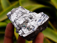 Natural Bright Silver Lead Galena Cobbed Specimens x 6 From Kaokoveld, Namibia