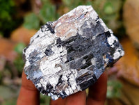 Natural Bright Silver Lead Galena Cobbed Specimens x 6 From Kaokoveld, Namibia