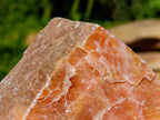 Natural Sunset Orange Calcite Specimens x 3 From Spitzkop, Namibia