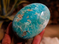 Polished Amazonite Palm Stones x 25 From Madagascar